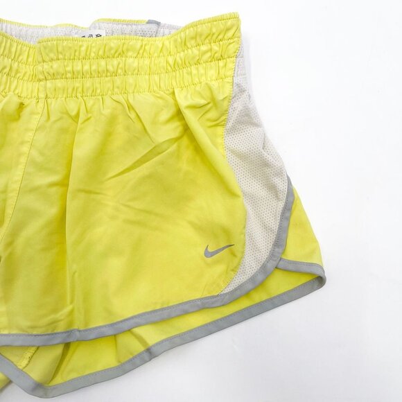 2/$30 Nike Tempo Athletic Running Dri-Fit Jogging Shorts Yellow Workout Medium - Picture 4 of 7